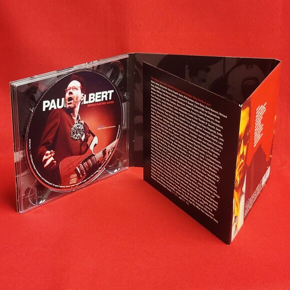 Paul Gilbert Behold Electric Guitar CD 2019 Signed - Picture 3 of 7